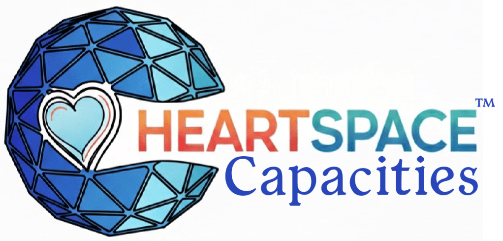 This is the logo for HeartSpace Capacities™ The Personal Engagement Institute.