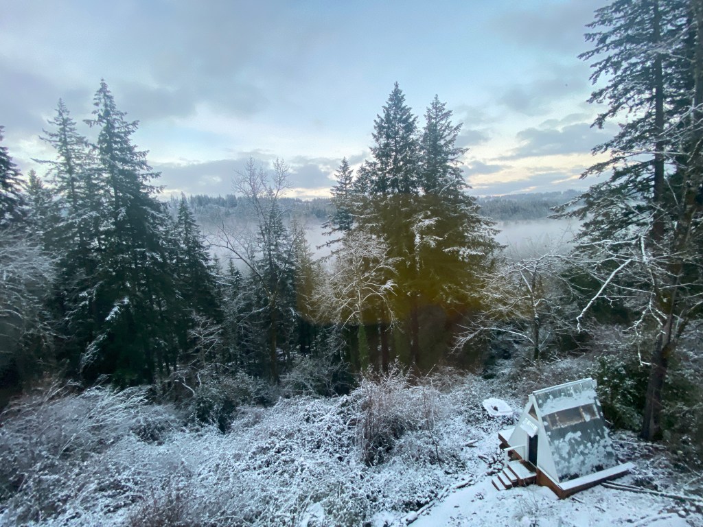 "Winter Cabin" © 2025 Adam F.C. Fletcher. All rights reserved.