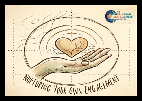 This is "Nurturing Your Own Engagement— Personal Engagement Tip Sheet" by Adam F.C. Fletcher. ©2026 Personal Engagement Institute. All rights reserved. personalengagement.org
